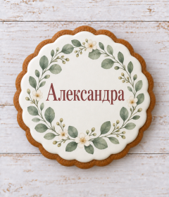 Свадебные пряники с именами гостей
