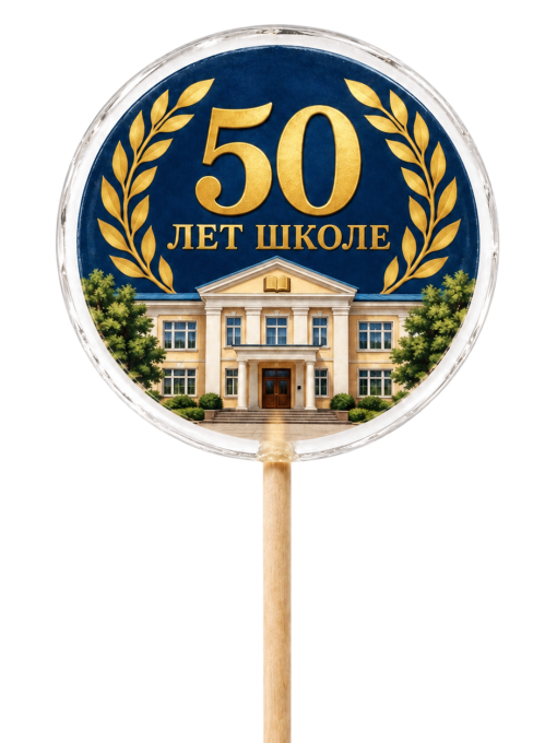 Леденцы на юбилей школы
