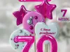 Купить Украшение на торт цифры и звезды №70 ручной работы