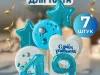 Купить Украшение на торт цифры и звезды №49 ручной работы