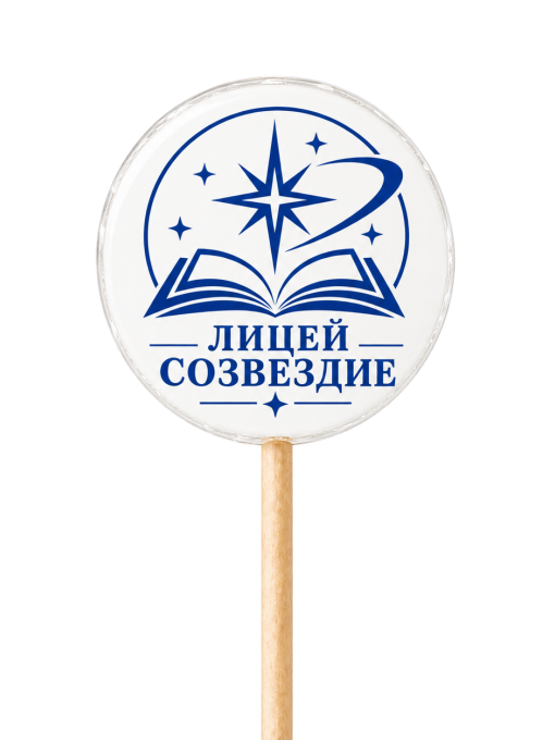 Леденцы с эмблемой школы или класса