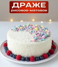 Сахарная посыпка для торта