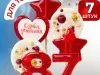 Купить Леденцы на торт цифры и звезды №87 ручной работы