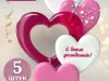 Купить Леденцы на торт сердца ручной работы