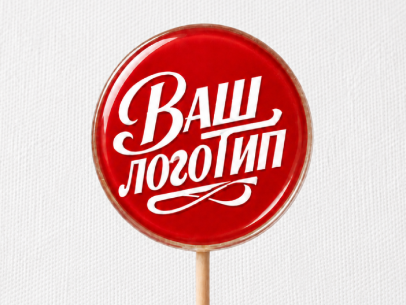 Леденцы с логотипом для бизнеса