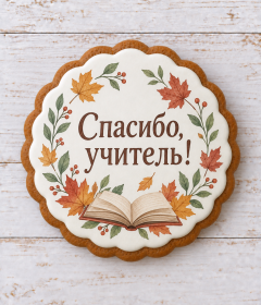 Пряники «Спасибо, учитель»