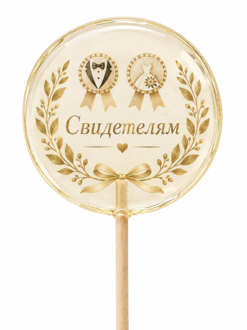 Свадебные леденцы для свидетелей