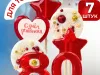 Купить Леденцы на торт цифры и звезды №80 ручной работы