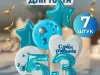 Купить Украшение на торт цифры и звезды №53 ручной работы