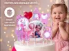 Купить Украшения для торта леденцы метрика ручной работы